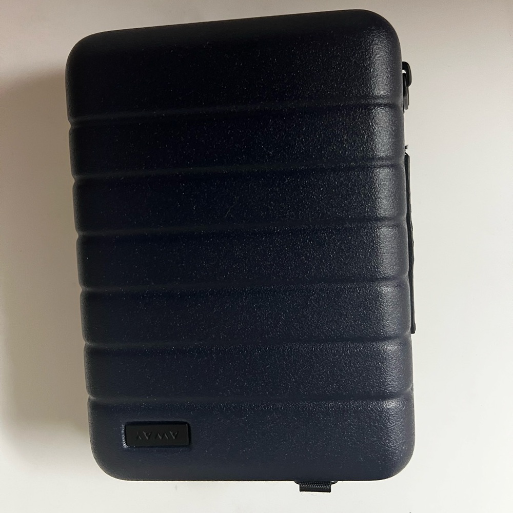 Never Used Blue Away Suitcase Toiletry Case